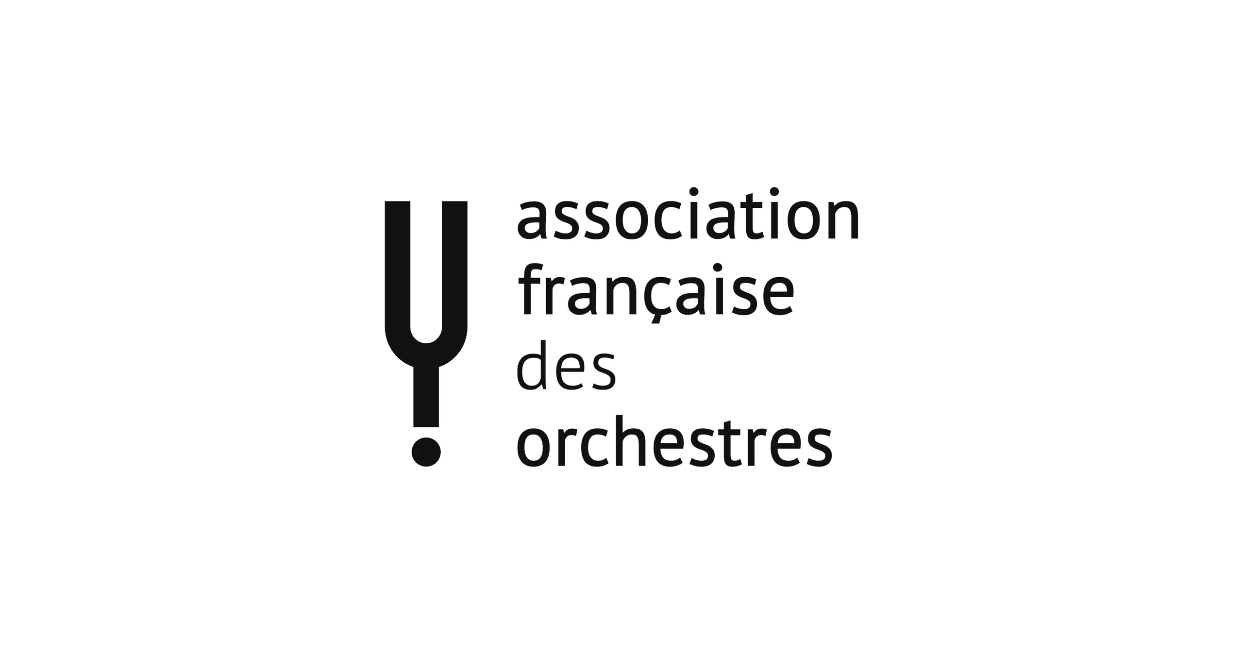 Présentation du logotype Association Française des Orchestres