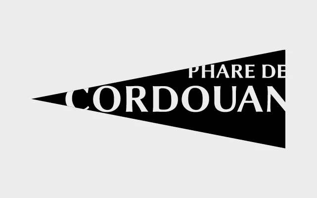 Design du logo du phare de corduan