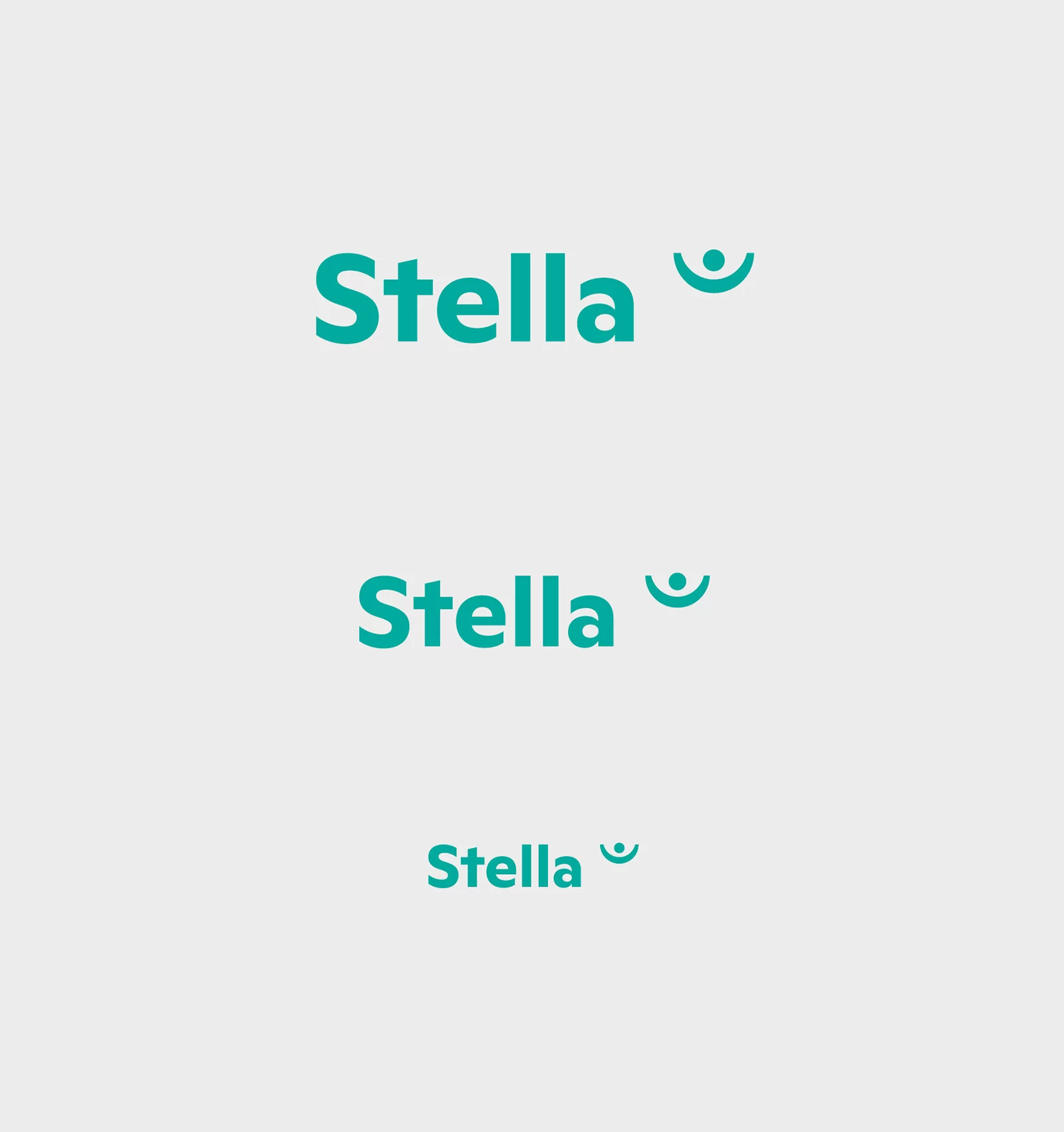 Logotype Stella. Nom Stella écrit en vert avec en exposant le sigle de la Fondation âge d'or.