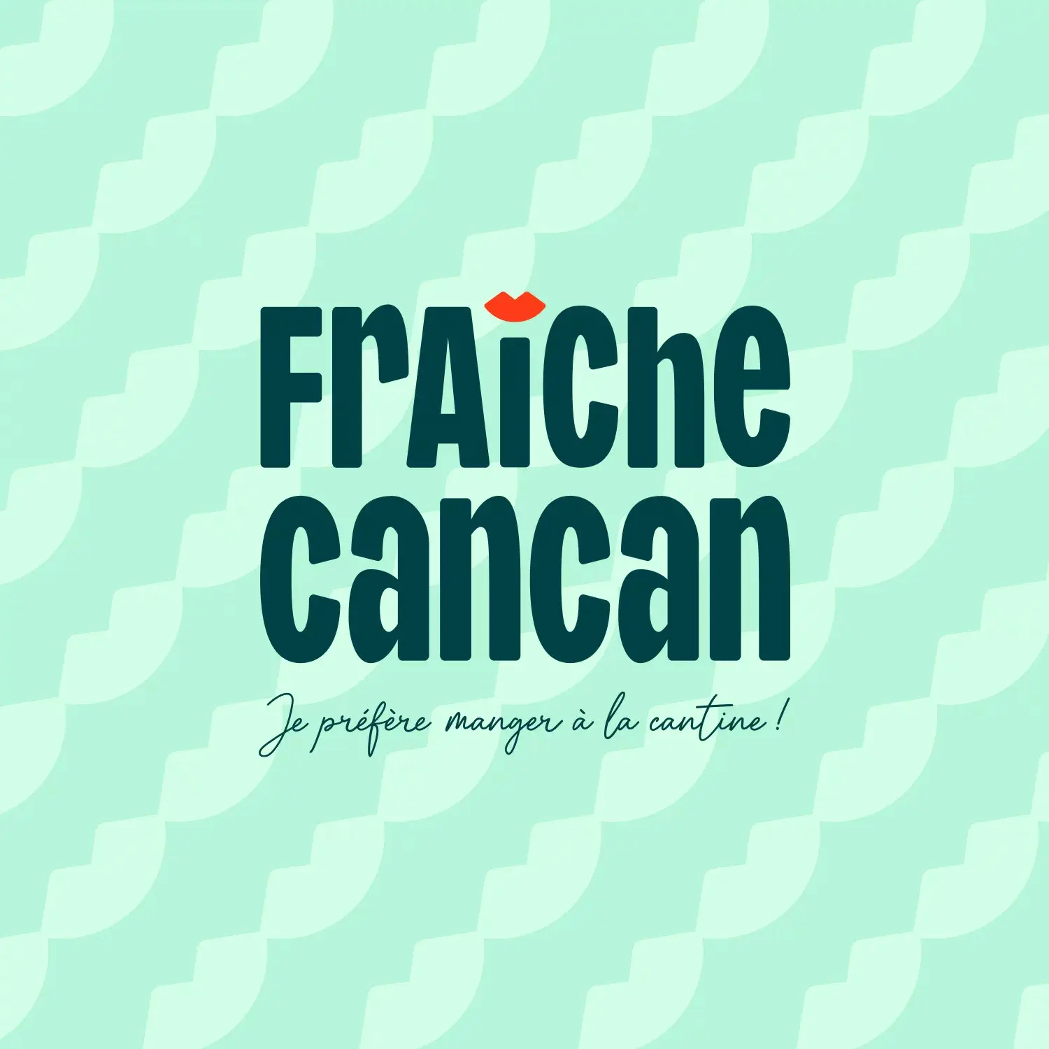 Logo fraîche cancan