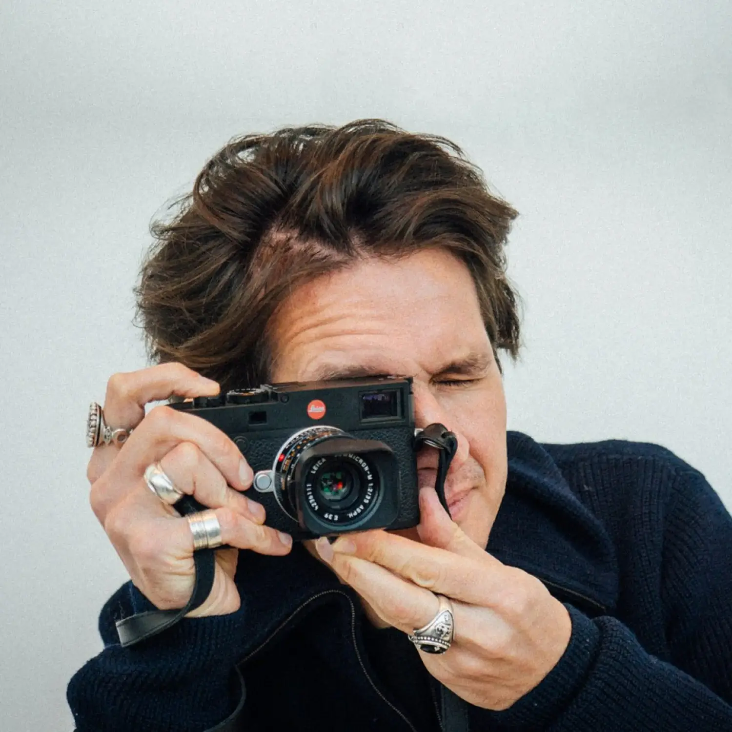 Autoportrait de Frédéric Stucin, le photographe de l'exposition