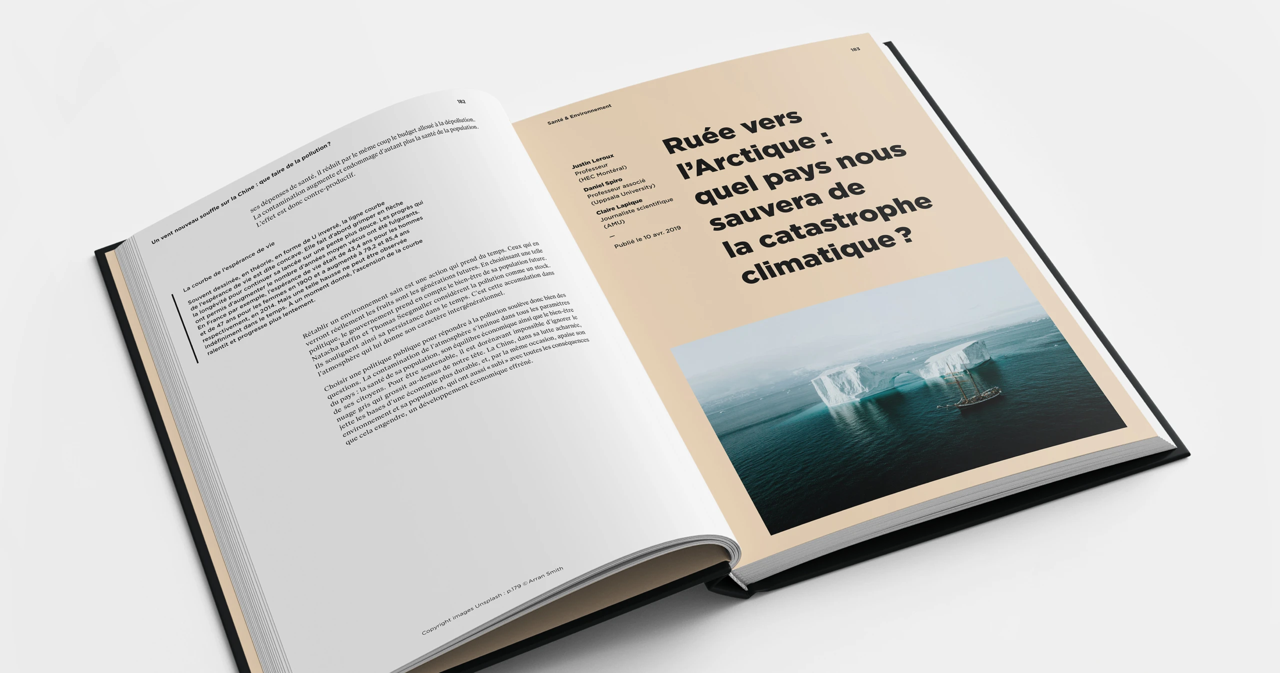 Design du livre pour l'AMSE - Dialogues économiques