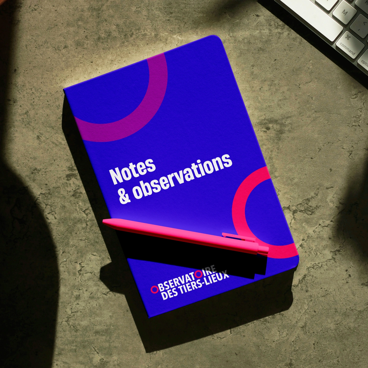 Carnet Notes et Observation de l'Observatoire des Tiers-Lieux