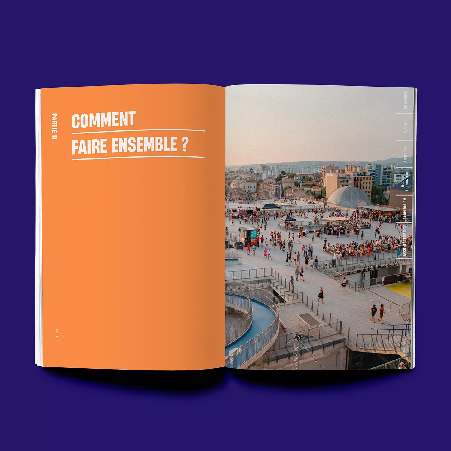 Design des pages du guide pour France Tiers-Lieux
