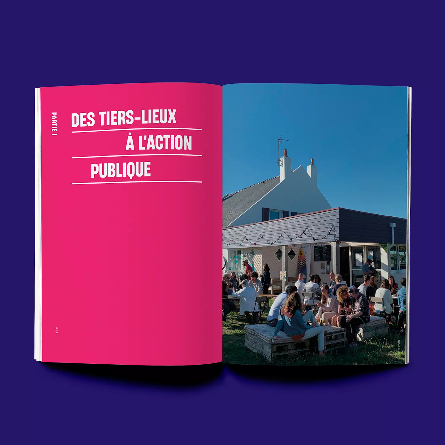 Design des pages du guide pour France Tiers-Lieux
