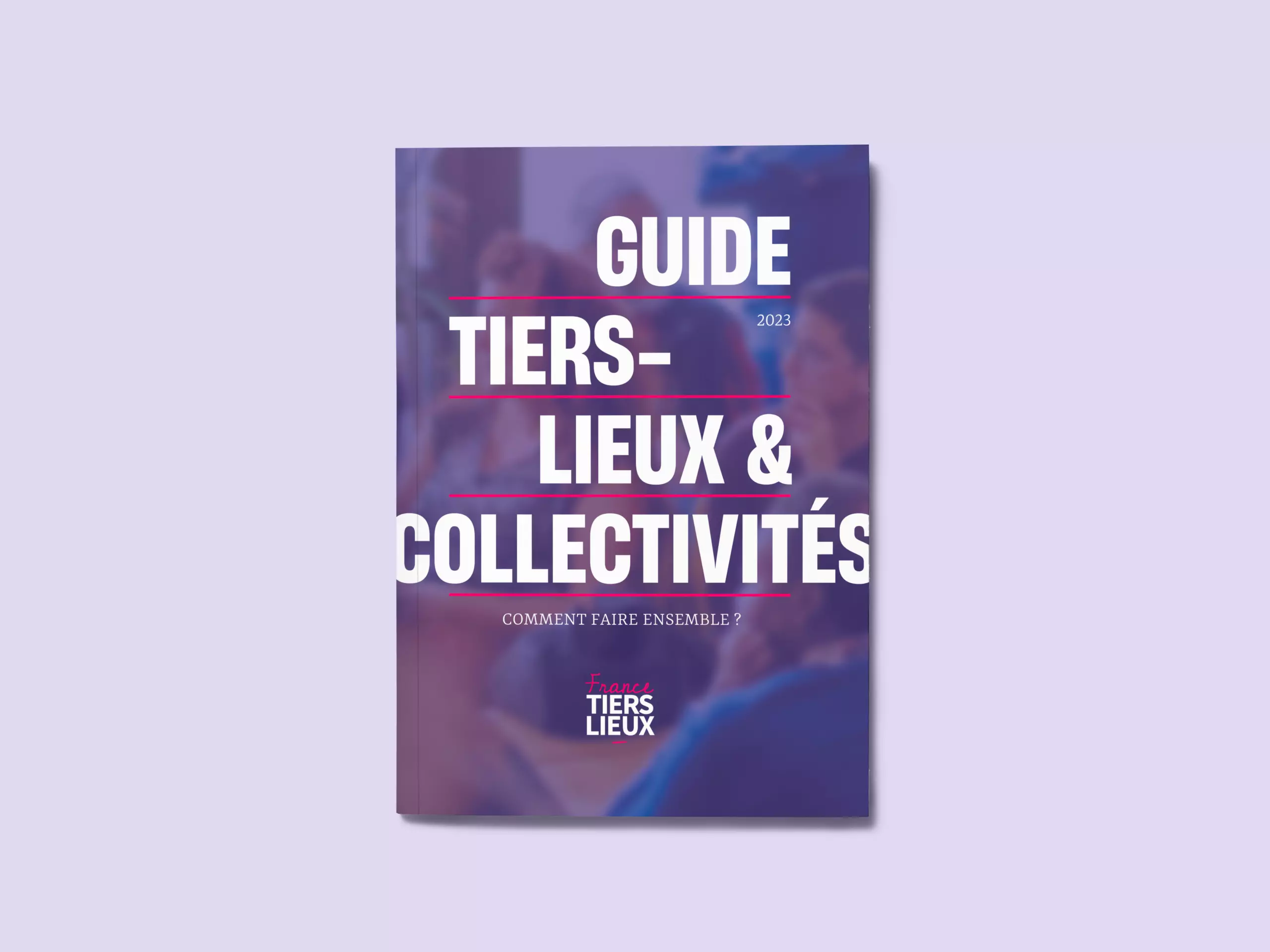 Design de la couverture du guide pour France Tiers-Lieux