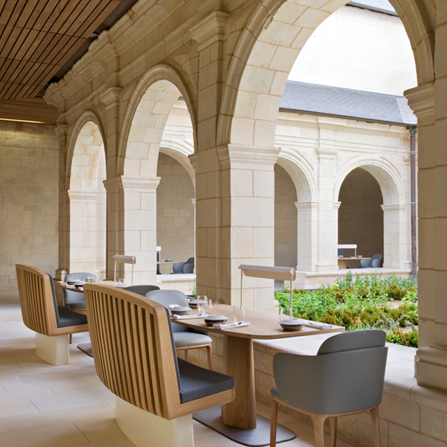 Aperçu du restaurant de l'Abbaye de Fontevraud