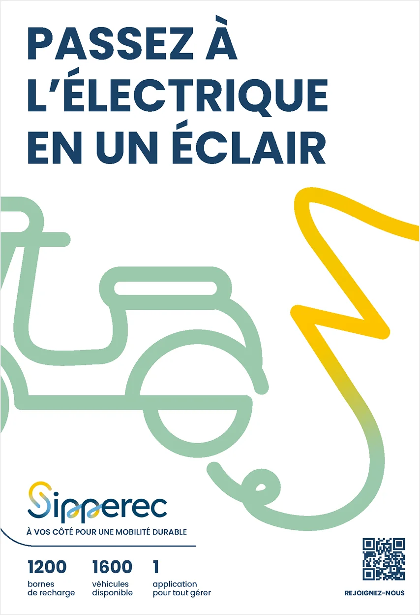 Design de l'affiche illustrative pour Sipperec