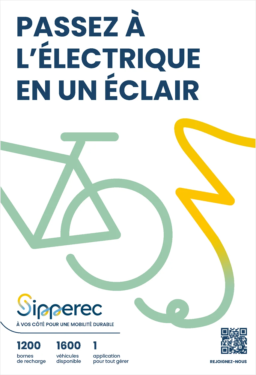 Design de l'affiche illustrative pour Sipperec
