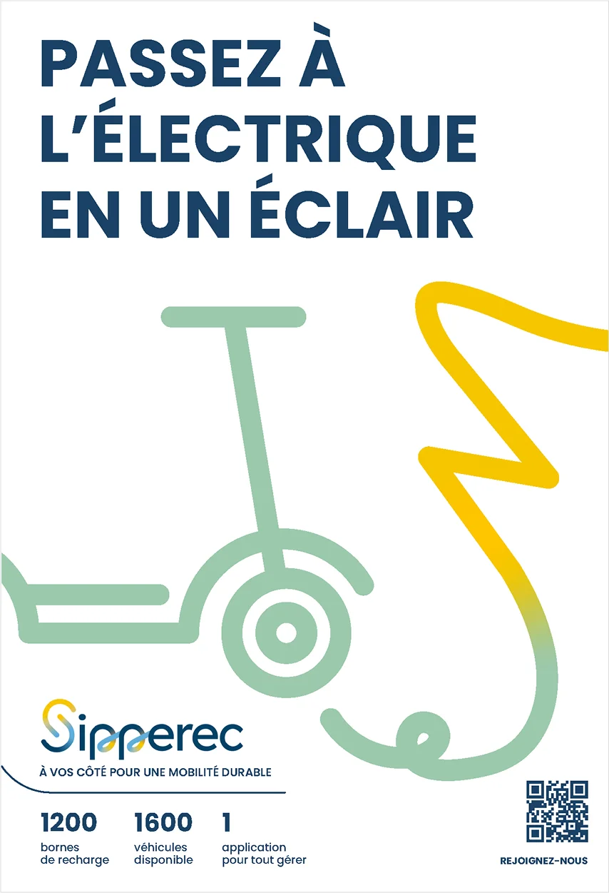Design de l'affiche illustrative pour Sipperec