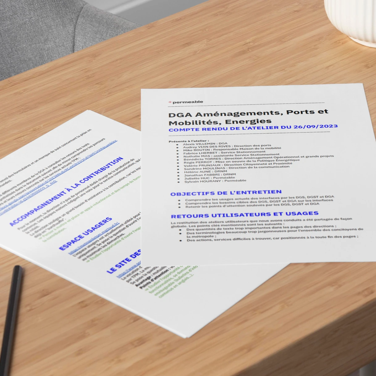 Compte-rendu de réunion