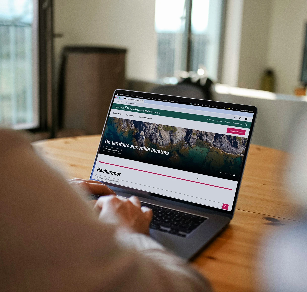 test utilisateur sur le site de TPM