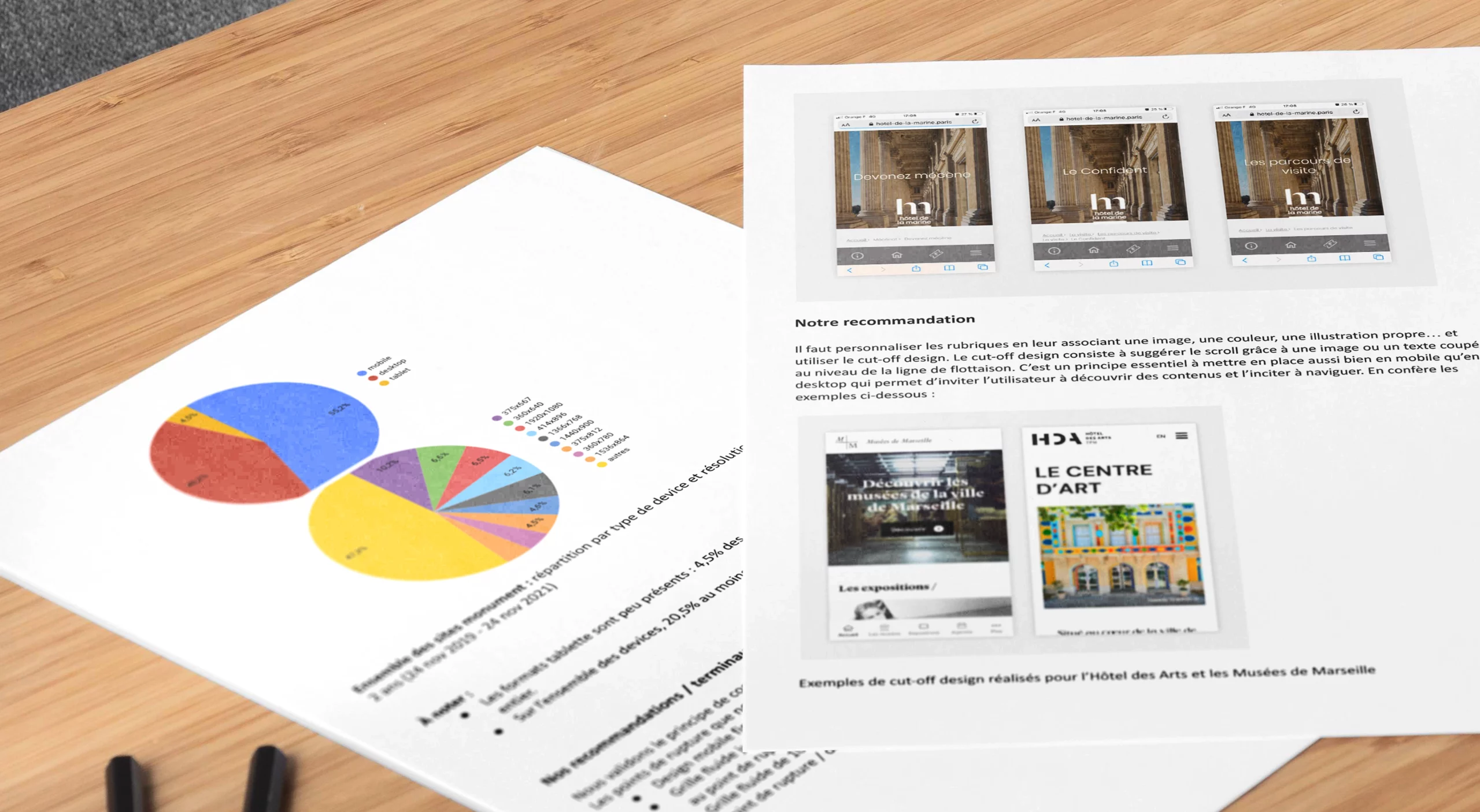Extraits du document d'audit de l'existant réalisé pour le CMN dans le cadre de la refonte UX et UI de l'usine à sites.